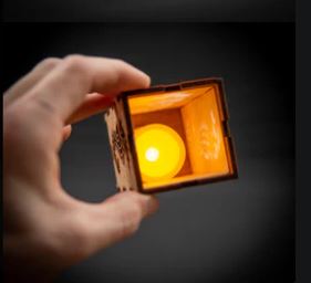 Mercy Wooden Lantern