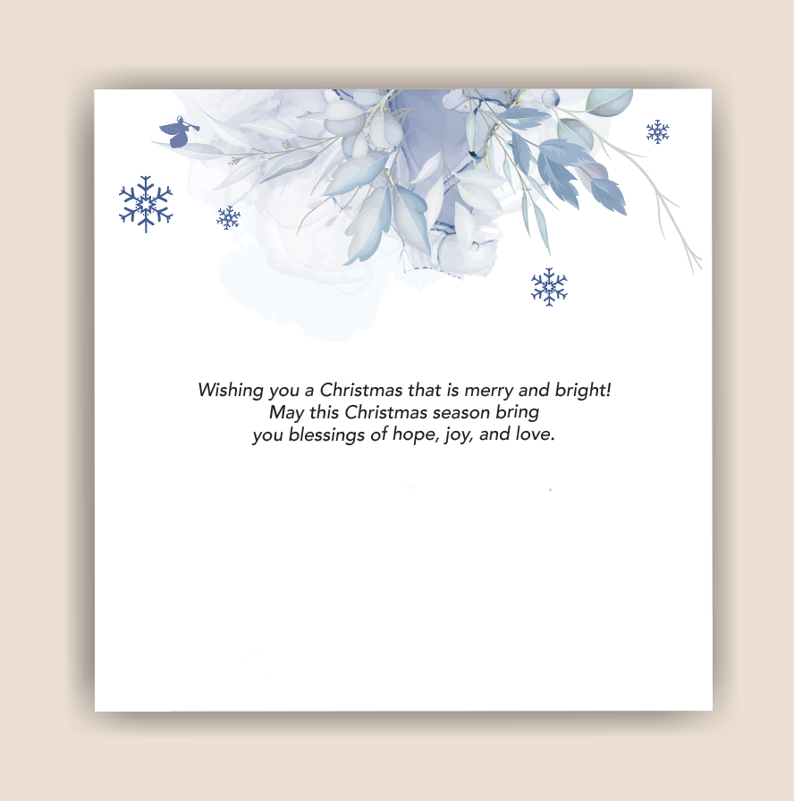 Mercy Christmas Card Nativity