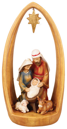 Resin Nativity Arch-Star