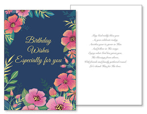 Birthday Wishes Card/3 Dimensional