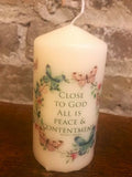 Candles - small & medium size.