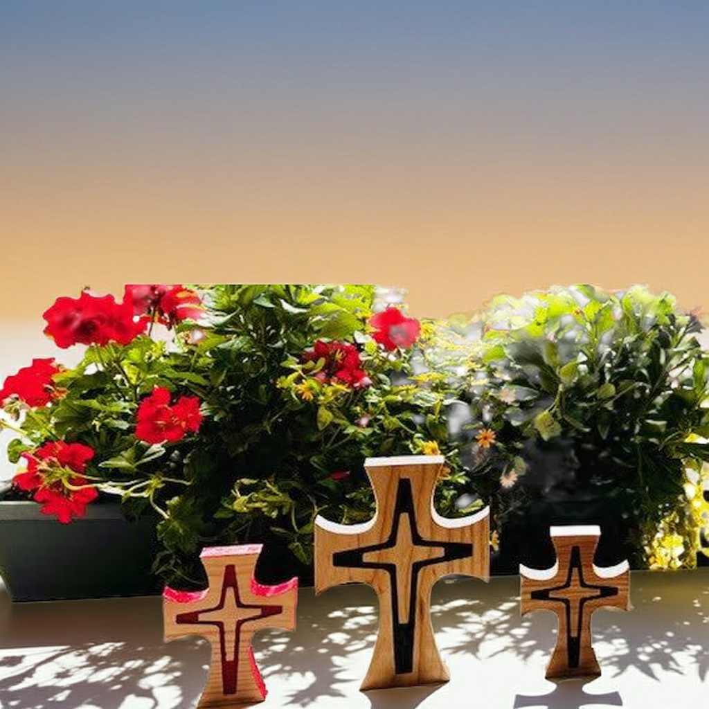 Mercy Cross - Hand Crafted European Oak