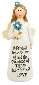 Statue Angel/Faith, Hope Love
