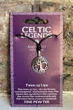 Celtic Legends Fine Pewter Pendant Necklaces
