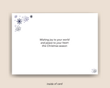 Mercy Christmas Card Nativity - Silent night