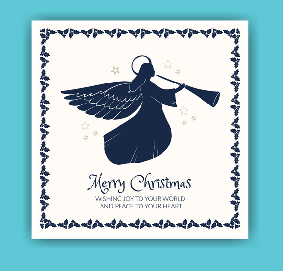 Mercy Christmas Card Angel.