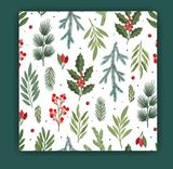 Mercy Christmas Card greenery