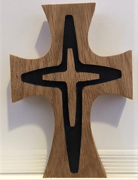 Mercy Cross - Hand Crafted European Oak