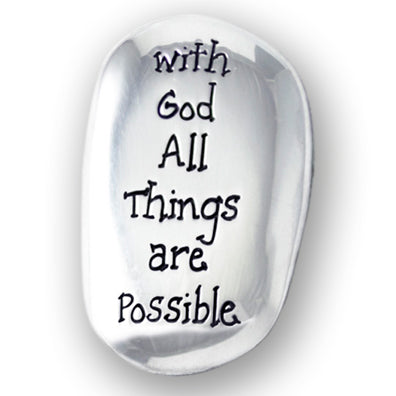 Thumb Stone/Pocket Token/With God..