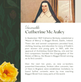 Catherine McAuley - History & Prayers booklet